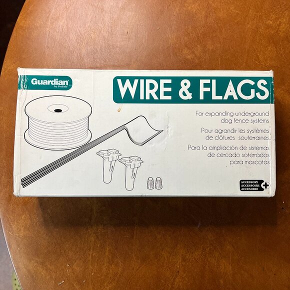 New Guardian Pet Training Fence Wire & Flags Expansion‎ Kit 500' 50 Flags - Picture 1 of 4
